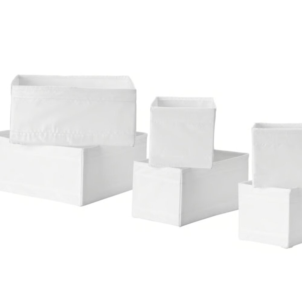 IKEA SKUBB Box Drawer Organizers - 12 boxes total
